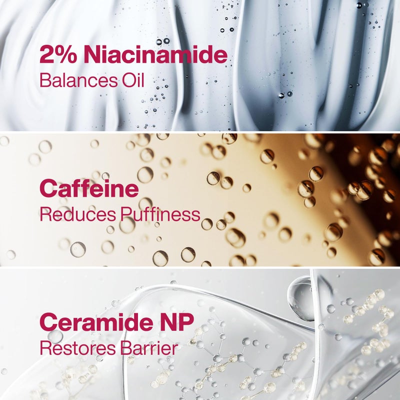 6SKINSÂ® Face Moisturizer with Niacinamide & Ceramides - Korean Skin Care Facial Moisturizer For Skin Barrier Support & Pore Minimizer - Oil-Free Hydrating Face Gel For All Skin Types - 1.7oz - Image 2