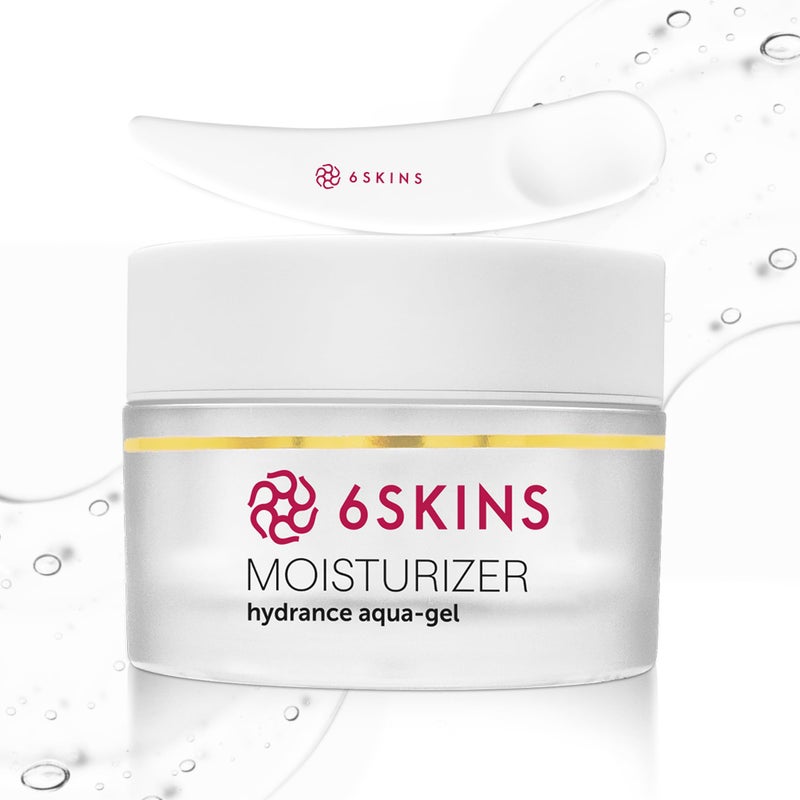 6SKINSÂ® Face Moisturizer with Niacinamide & Ceramides - Korean Skin Care Facial Moisturizer For Skin Barrier Support & Pore Minimizer - Oil-Free Hydrating Face Gel For All Skin Types - 1.7oz - Image 1