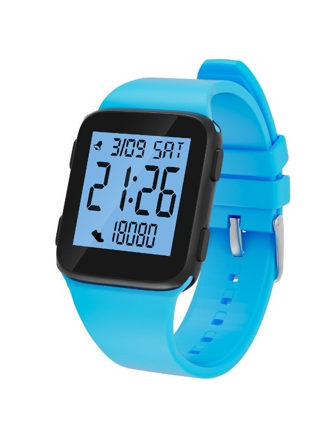 Kids Watches for Girls Boys, P12 Waterproof Watch, Digital Sport Watch with Step Counter Pedometer Vibration Alarm Clock, Luminous watch, No App Waterproof Fitness Tracker Kids Watch Boys Girls Teens Students Ages 5-16 - Image 2