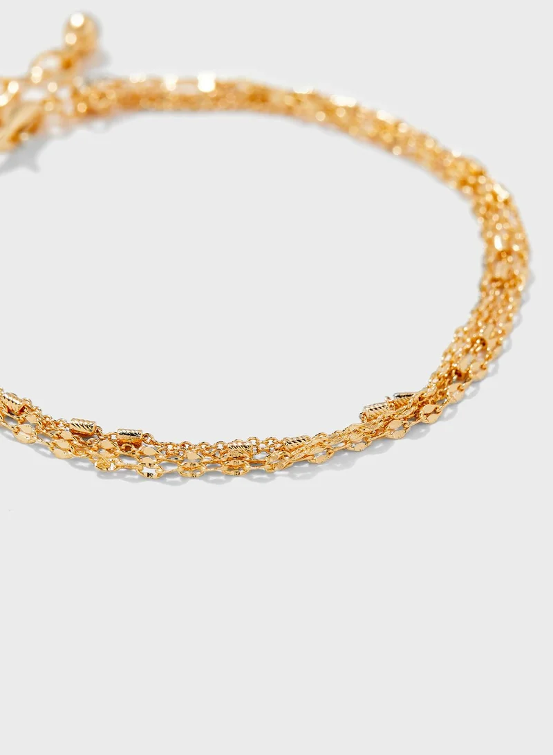 ELLA Delicate Multi Chain Bracelet