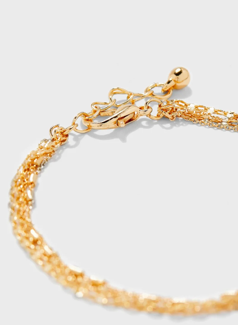 ELLA Delicate Multi Chain Bracelet