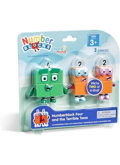 Numberblocks Four And The Terrible Twos Toy Figures Collectibles Small Cartoon Figurines For Kids Mini Action Figures Character Play Figure Playsets Imaginative Toys