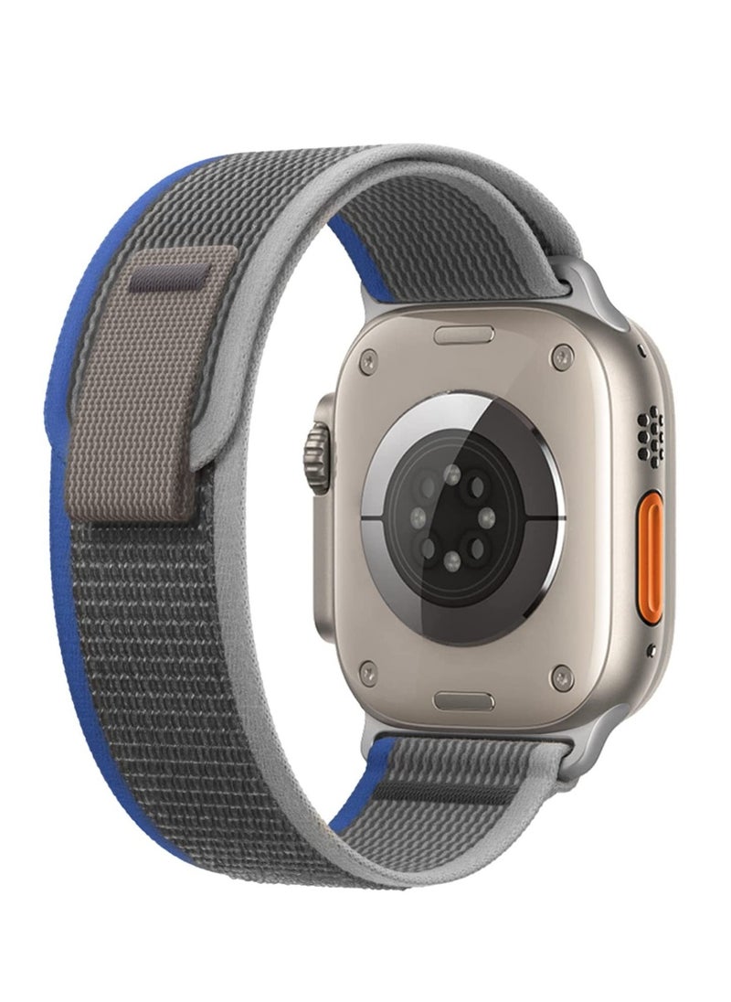 ELTRAZONE Trail Loop Compatible with Apple Watch Band 49mm/45mm/44mm/42m Nylon Weave Sport Loop Men Women Adjustable Pull Tab Strap for Apple Watch Ultra iWatch Series 8 7 6 5 4 3 2 1 SE  - Image 1