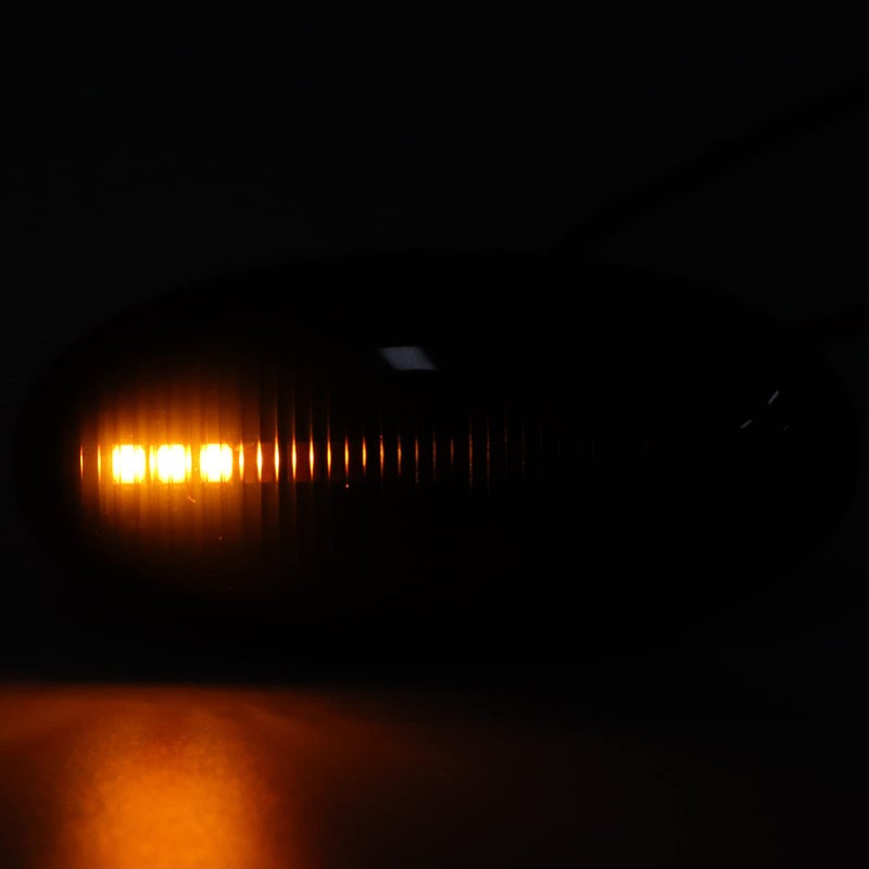 KIMISS KIMISS Side Marker Light-2 Pcs Side Marker Light,Smoke Color LED Side Marker Turn Indicator Lights Fit for Mazda 2 (Typ DY) - BJ 2003-2007/2 (Typ DE/DH) - BJ 2007-2014 Etc - Image 2