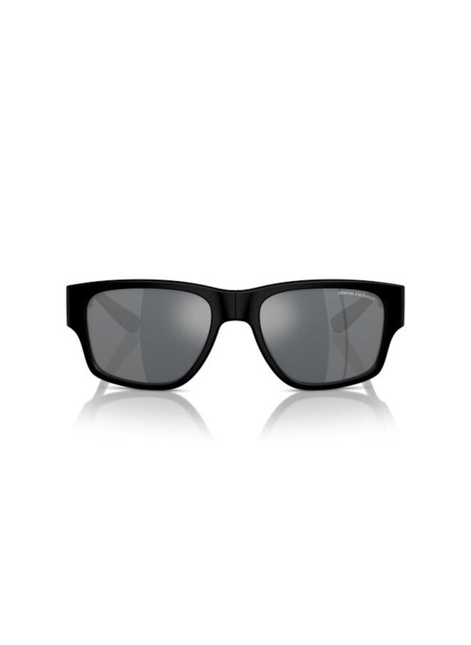 Armani Exchange - Full Rim Square Sunglasses 4141SU,56,8078, 6G - Image 1