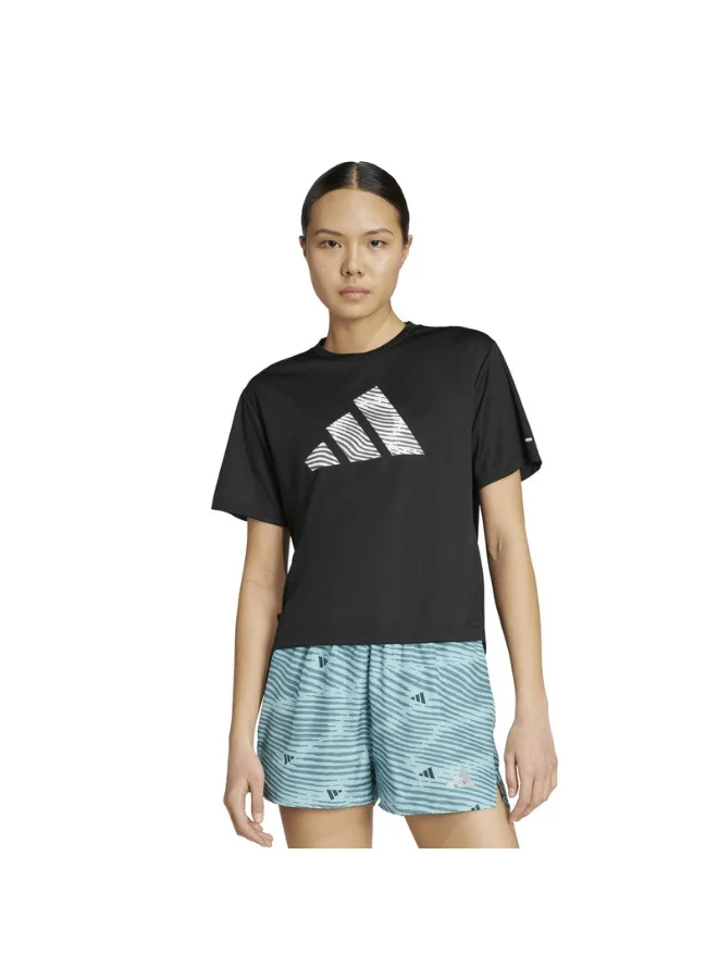 Adidas Adidas Adi365 E Bl T W Black T-Shirt (Short Sleeve) T-Shirts For Women
