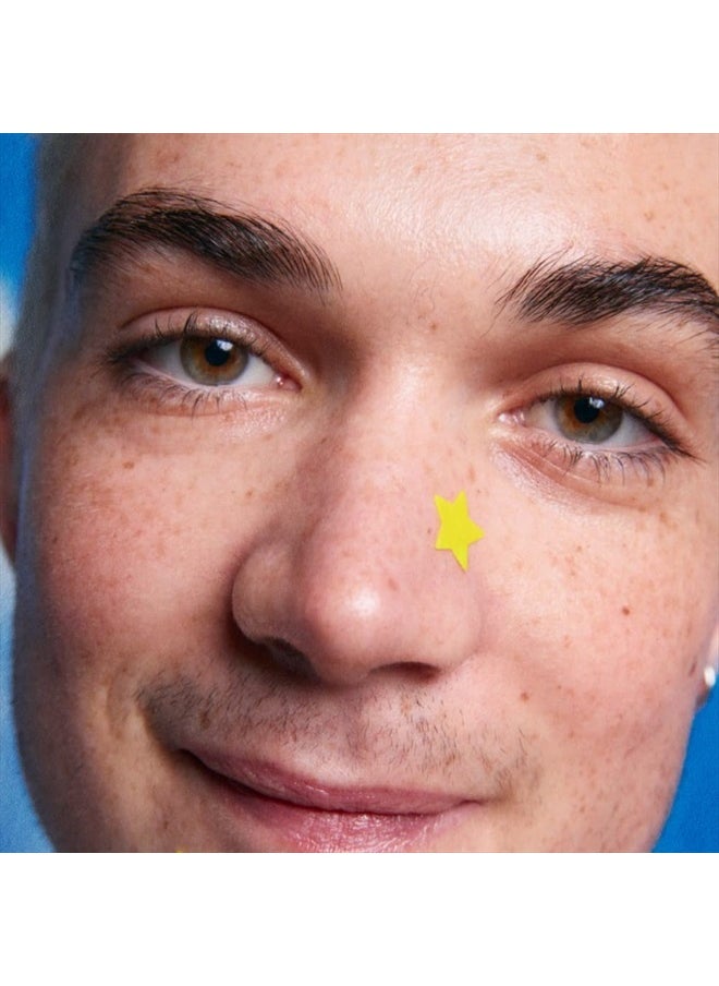 Starface Hydro-Stars Big Yellow, Hydrocolloid Pimple Patches, Absorb Fluid and Reduce Inflammation, Cute Star Shape, Vegan and Cruelty-Free Skincare (32 Count)