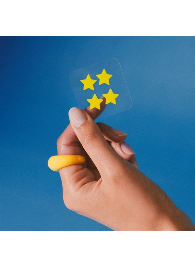 Starface Hydro-Stars Big Yellow, Hydrocolloid Pimple Patches, Absorb Fluid and Reduce Inflammation, Cute Star Shape, Vegan and Cruelty-Free Skincare (32 Count)