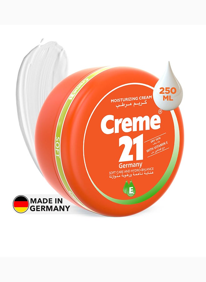 Creme 21 Soft Moisturizing Cream | Face, Body & Hand Moisturizer with Vitamin E | Soft Hydrating Formula for Daily Use | Non Sticky Finish | Suitable for Normal to Dry Skin | Made in Germany - Image 1