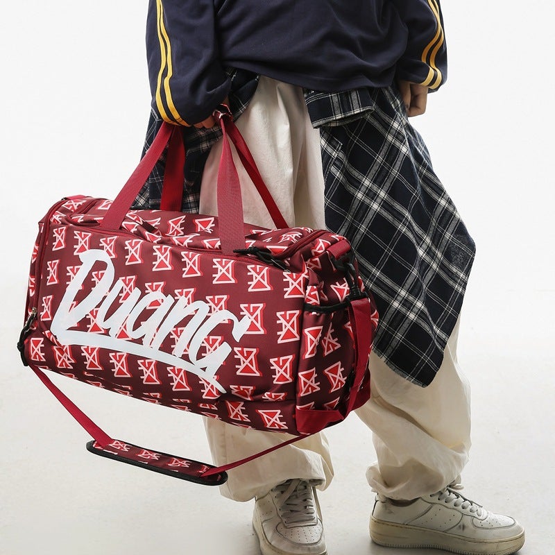 Nylon Large Capacity Duffel Bag for Travel Gym - Image 1