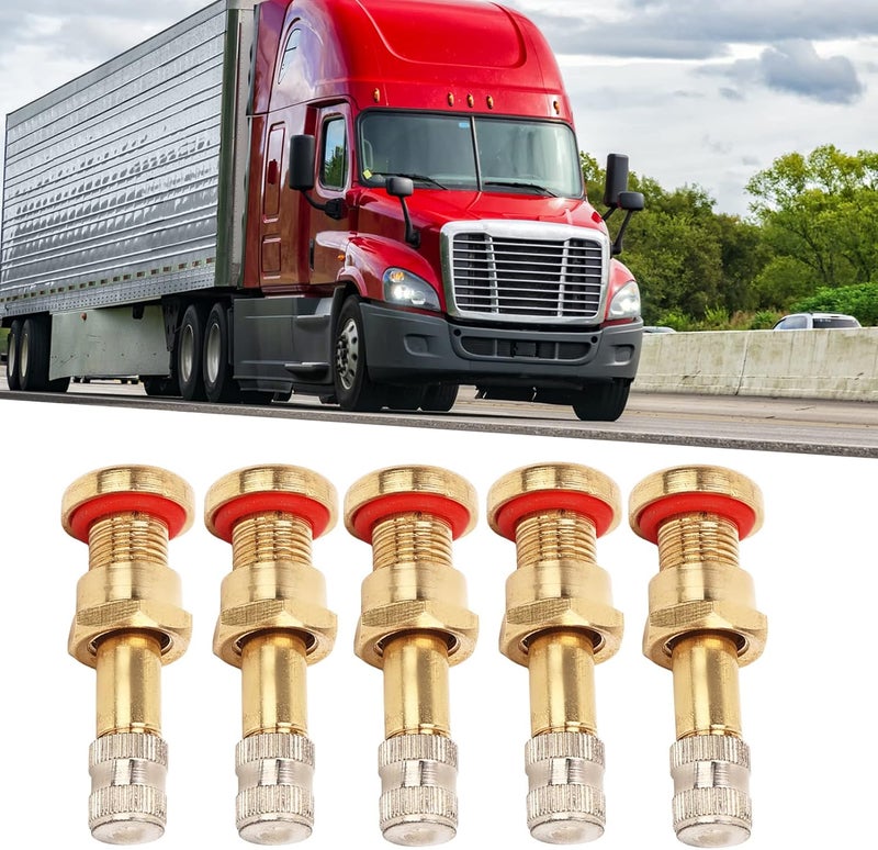 20Pcs Metal Tubeless Tire Valve Stem for Truck, High Hardness Scratch, Fit for 9.7mm Valve Hole, Ideal for Buses and Special Vehicles - Image 4
