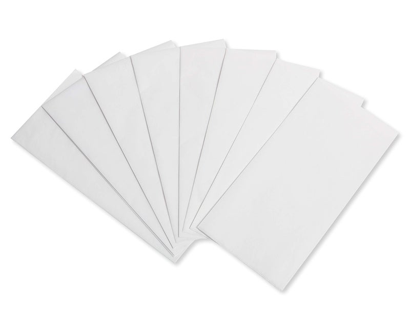 American Greetings 200 Sheets 20 in x 20 in Bulk White Tissue Paper for Birthdays Gift Bags DIY Crafting and Holidays