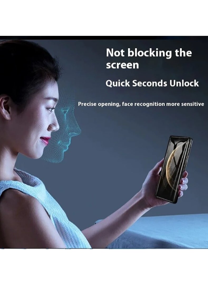 Generic - 4 in 1 Huawei Mate X6 Screen Protector, front tempered glass screen protector and camera protector and internal hydrogel film and external hydrogel film - high transparency full coverage anti-scratch and impact protective film - Image 1