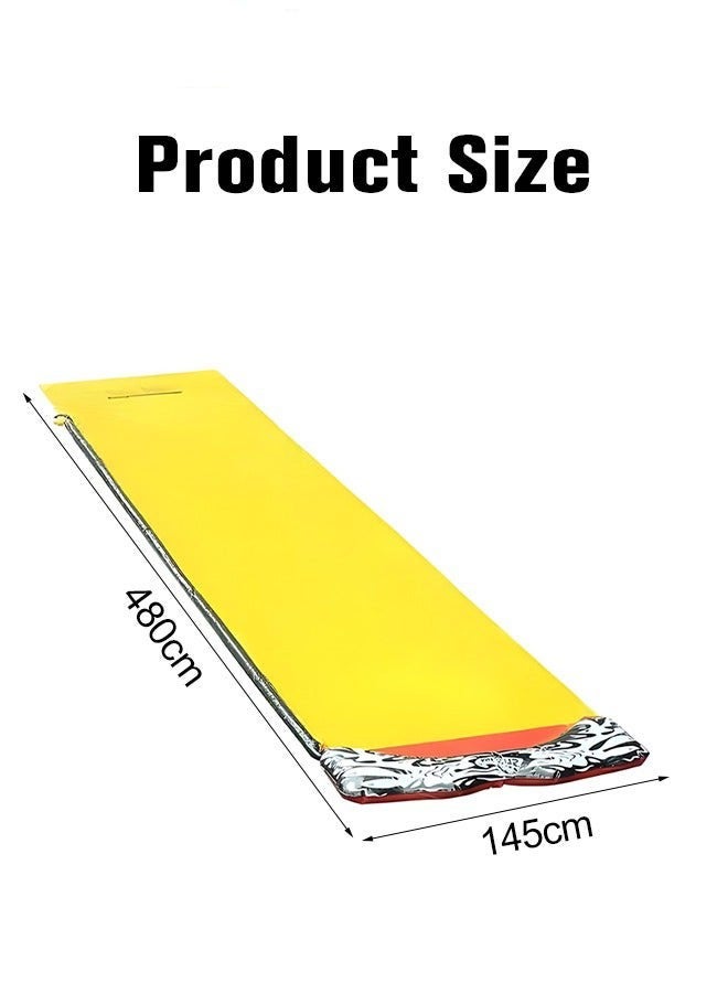 DURKU Slip Water Slide - Summer Water Toy for Backyard Outdoor Fun - Kids Garden Waterslide - 145*480cm, Easy Installation - Image 2
