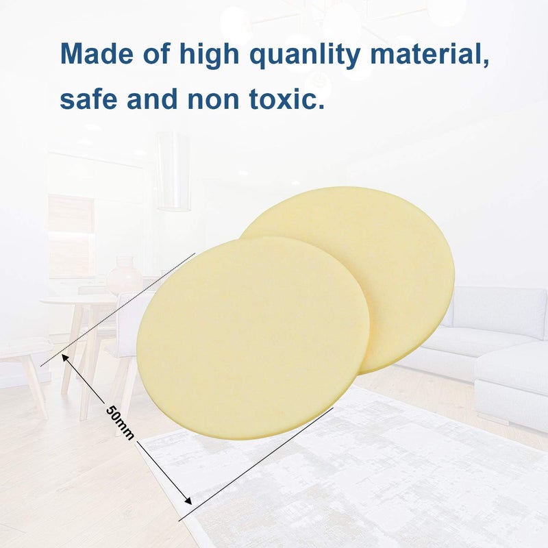 Blulu Blulu 24 Pack Replacement Steam Mop Scent Discs Steam Mop Fragrance Discs Pads Compatible with Bissell Powerfresh and Symphony Series Fits Model 1940 1806 and 1132 Lemon Fresh Fragrance  - Image 2