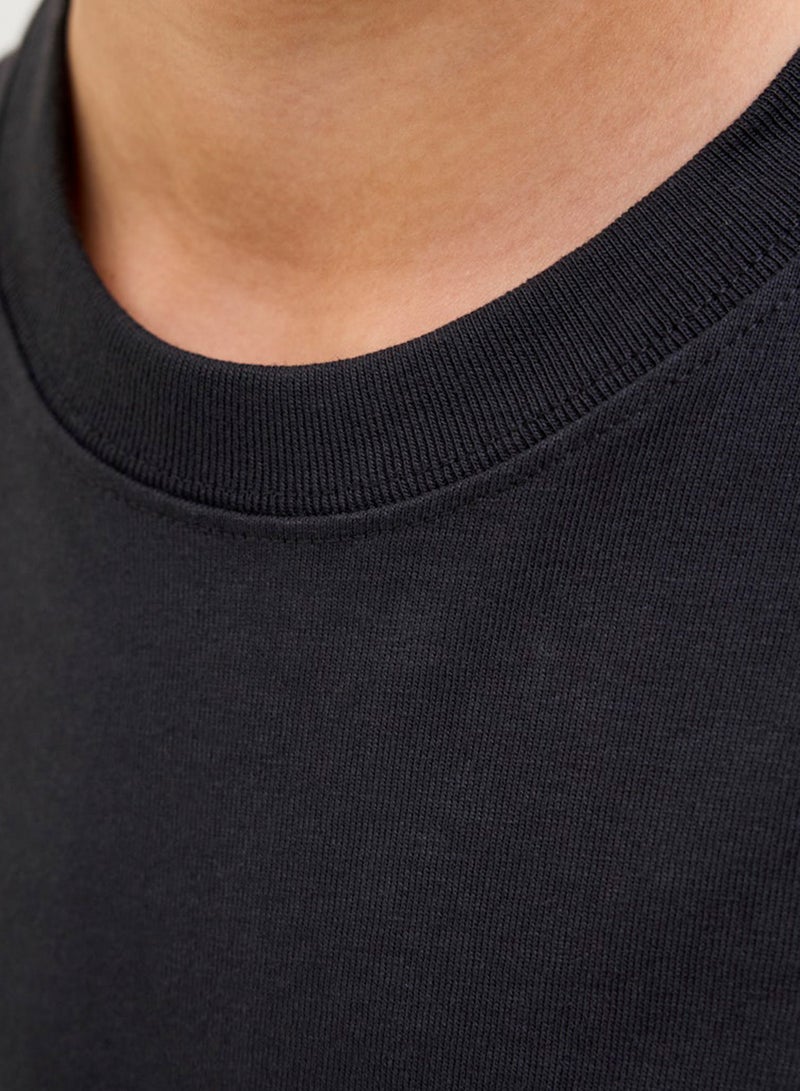 Jack & Jones Junior Kids Jjesoho Logo Crew Neck T-Shirt - Image 3