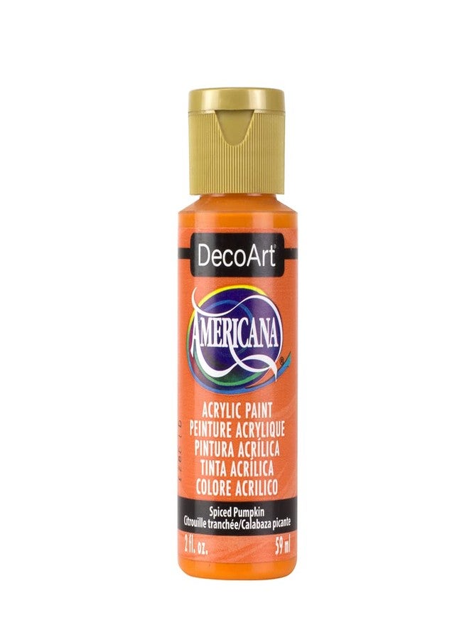 DecoArt Americana Acrylic Paint, 2-Ounce, Spiced Pumpkin - Image 1