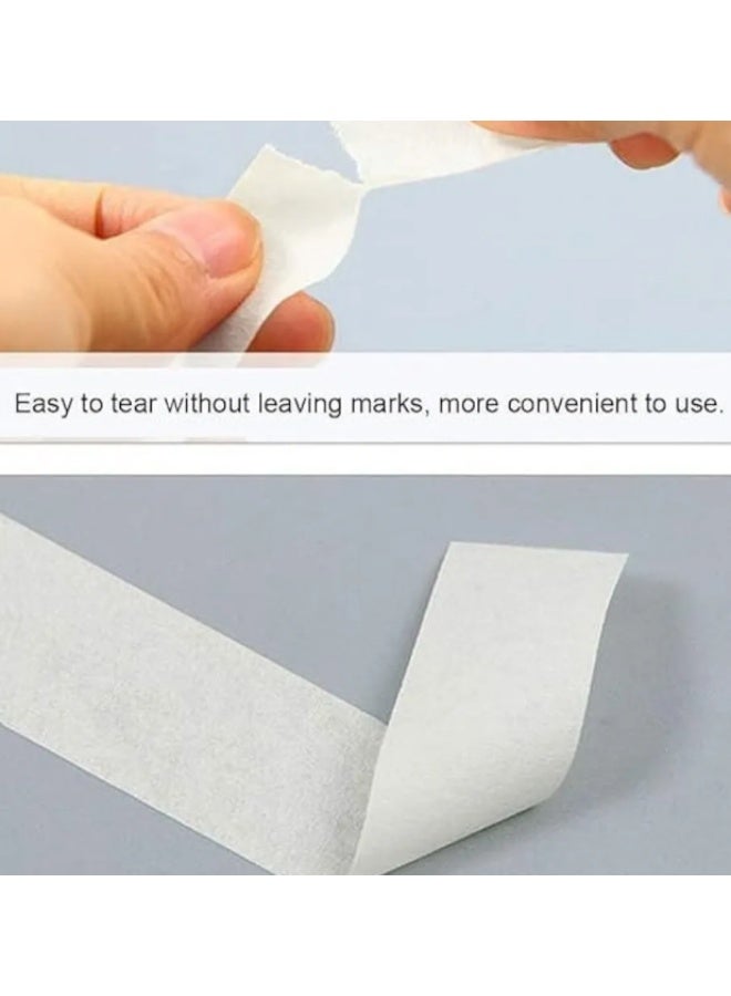 Eouro 3 Rolls of White Euro Masking Tape paper , 1.75" Wide - 10 Yards Long ,for Crafters, Professionals, Painting, Decorating, Arts, Office & School - Image 4