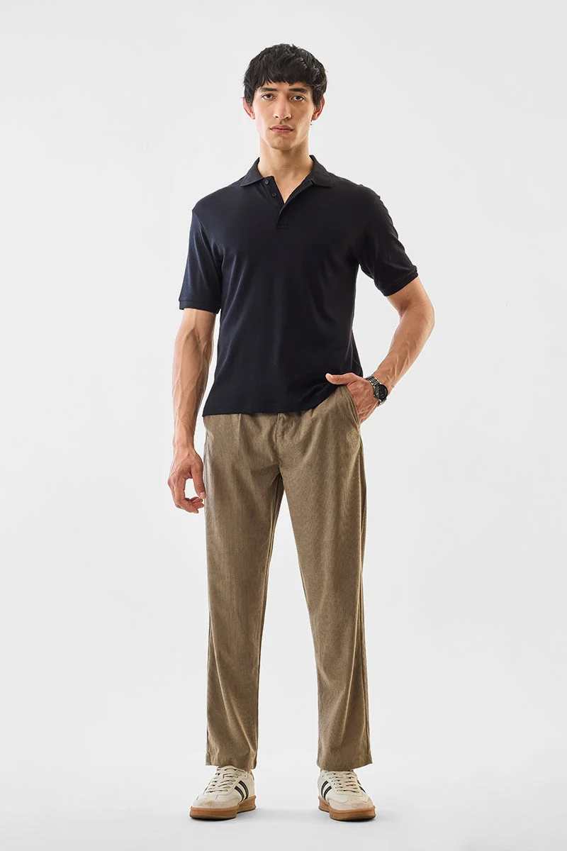 SNITCH Corduroy Straight Fit Trousers
