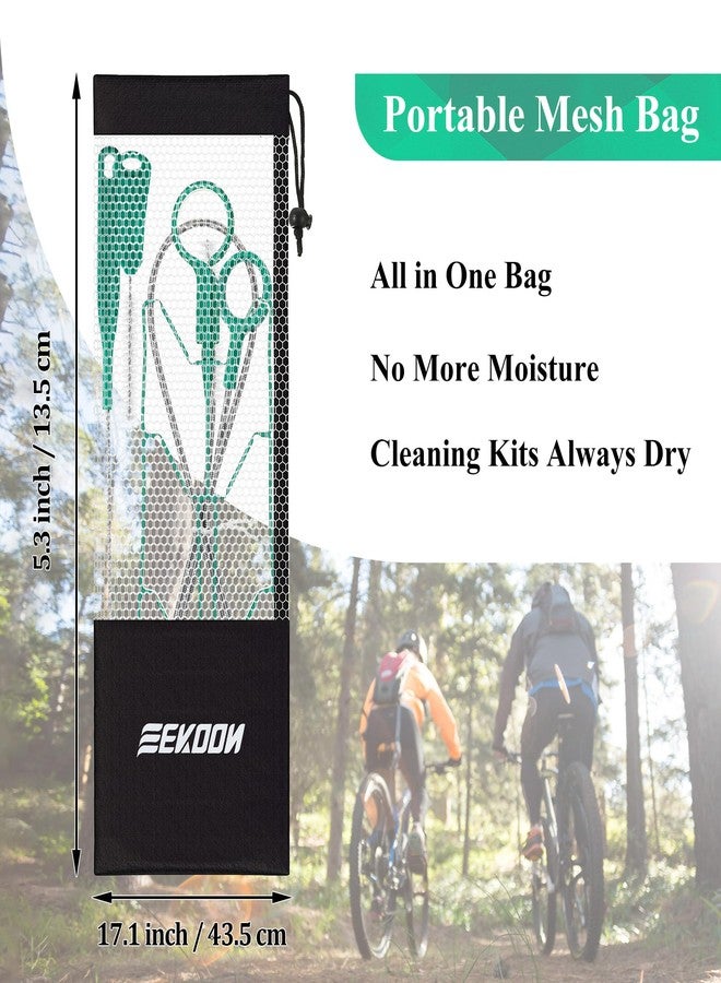Feekoon 4 Pcs Reservoirs Backpack Hydration Bladder Cleaning Kit(Green - Image 2