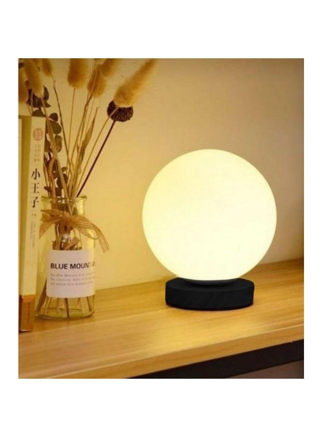 Cluc Black Globo di vetro table lamp - Image 1