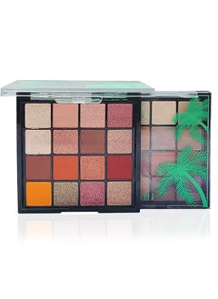 FANBEISHI Eyeshadow Palette 16Colors Gemstone Eye Shadow Palette,Highly Pigmented Mattes Glitter Shimmers Naked Smokey Cream Powder,Blendable Long Lasting Waterproof Colorful Makeup Palette  - Image 1