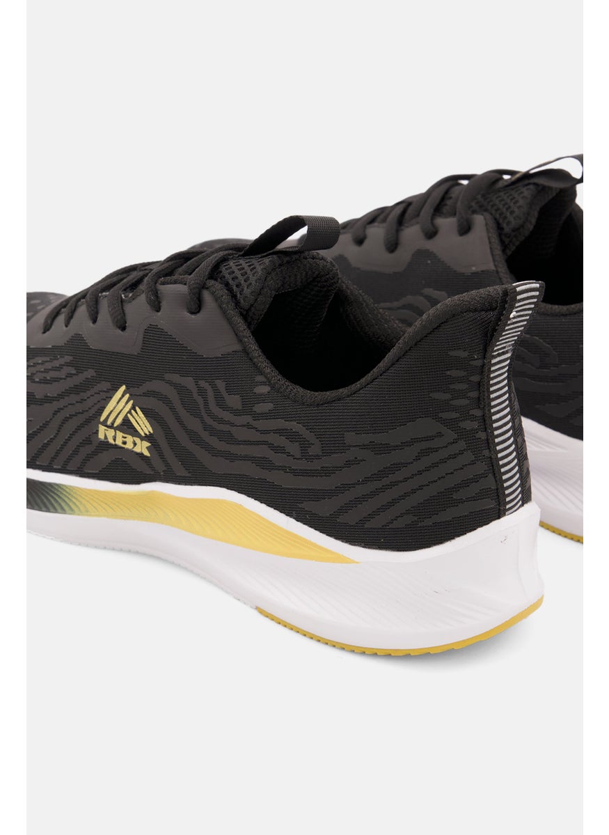 RBX - Men Lace Up Running Shoes, Black Combo - Image 1