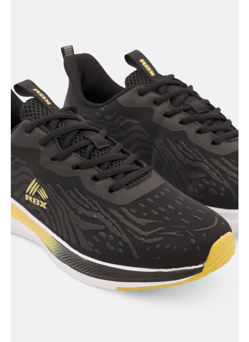 RBX - Men Lace Up Running Shoes, Black Combo - Image 1