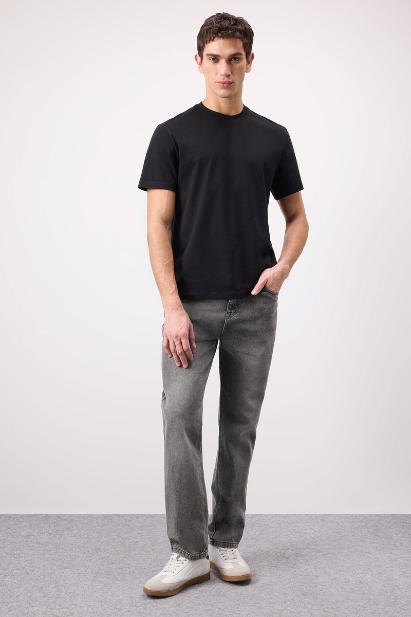DeFacto Man New Regular Fit Crew Neck Basic T - Image 3