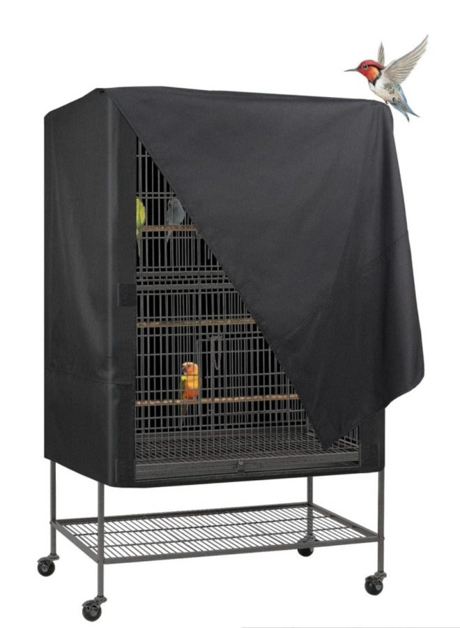 Generic (Without cage)Bird Parrot Cage Cover Waterproof Extra Large Good Night Parrot Birdcage Covers for Parakeets Budgies Macaw Square Cages  - Image 1