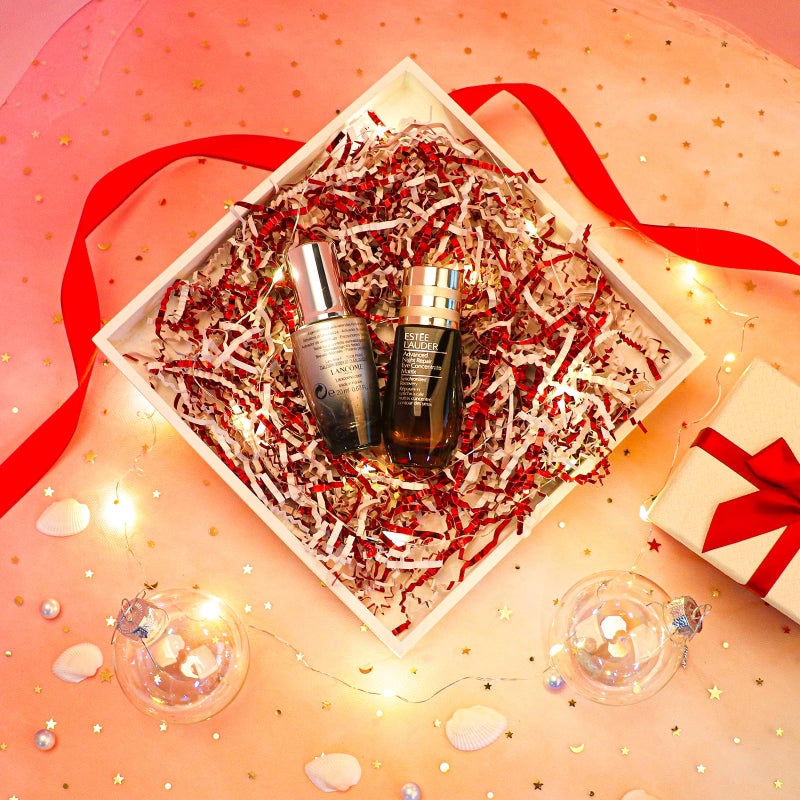 Ottwlli 150 Grams Red & White Crinkle Cut Paper Shred Filler Metallic Iridescent Gift Boxes Filler Gift Wrapping Gift Basket Filler for Gift Wrapping & Basket Filling Easter Grass - Image 4