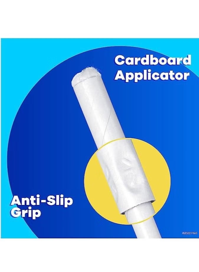 Tampax Cardboard Regular 10 Tampons With Cardboard Applicator Super Absorbent - Image 3