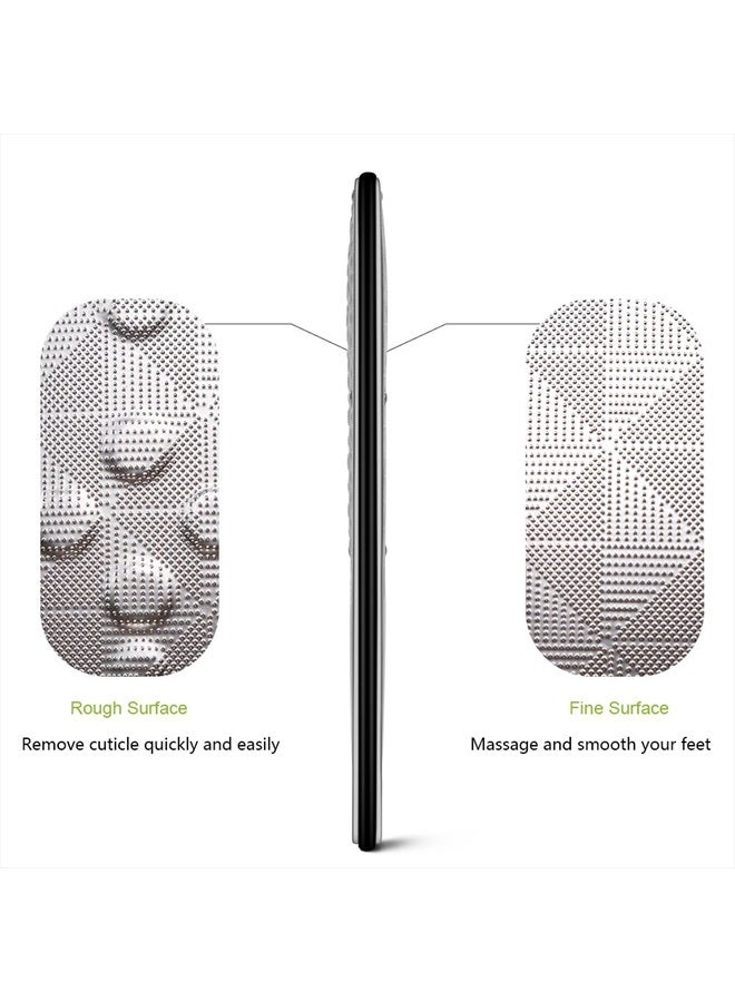 BEZOX Professional Foot File Callus Remover, Double Sided Pedicure Rasp for Cracked Heel and Dead Foot Skin - Heavy Duty Surgical Grade Stainless Steel - W/Cloth Storage Bag & Gift Box - Image 2