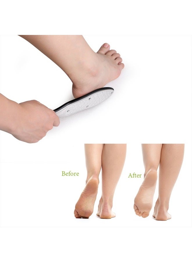 BEZOX Professional Foot File Callus Remover, Double Sided Pedicure Rasp for Cracked Heel and Dead Foot Skin - Heavy Duty Surgical Grade Stainless Steel - W/Cloth Storage Bag & Gift Box - Image 4