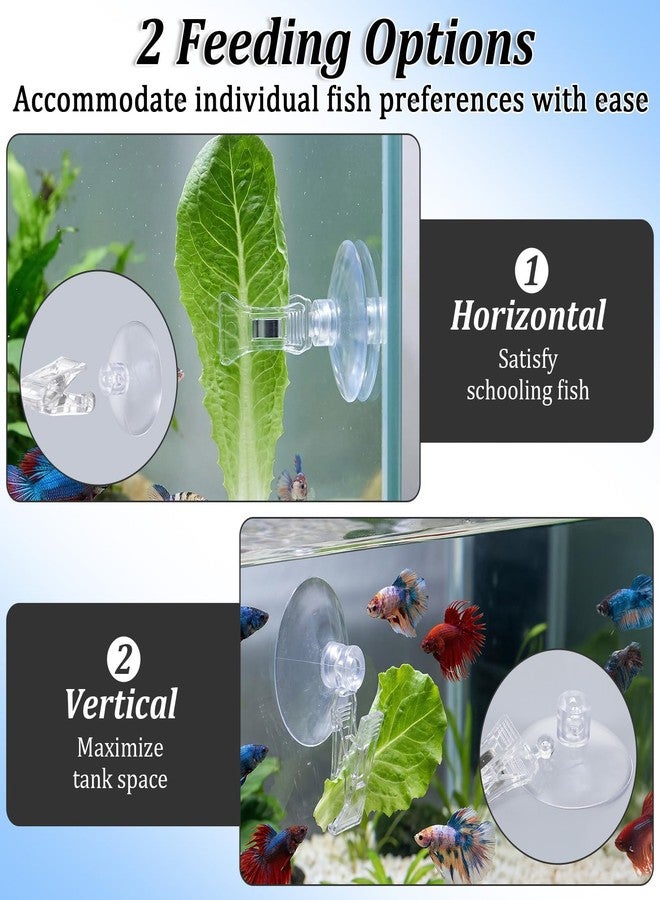 HaiFafafaing 6 Pcs Aquarium Suction Cups with Clips - Aquarium Suction Cup Clips - Image 4