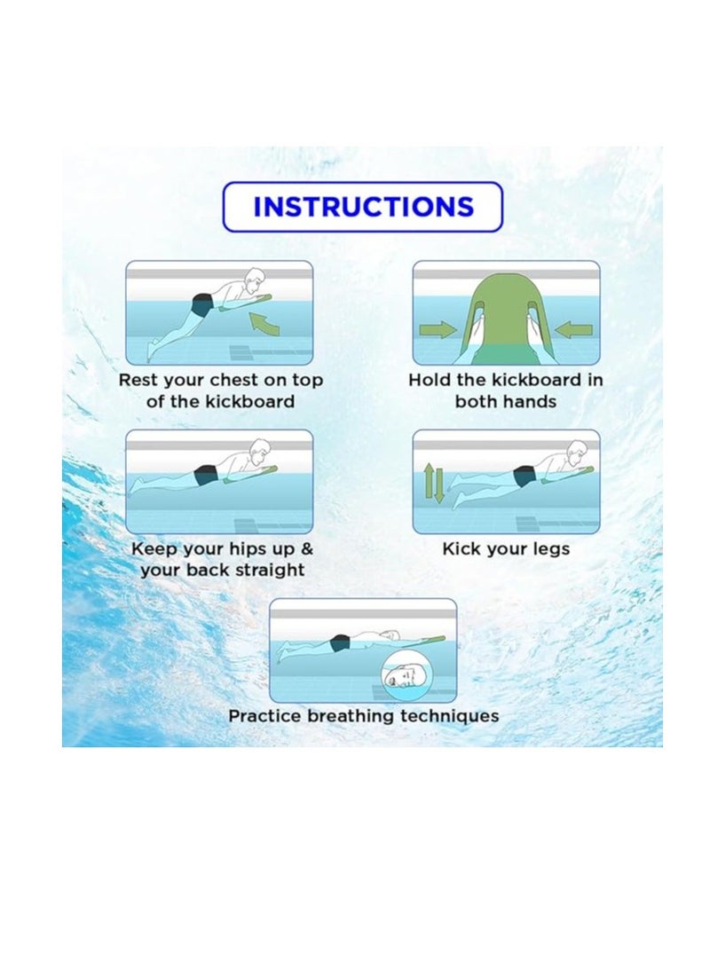 ENDLESS  Swimming Kickboard With Comfortable Design | Material : EVA |  For Beginners Swimming Training Floaters | For Kids and Adults Floating Pads - Image 5