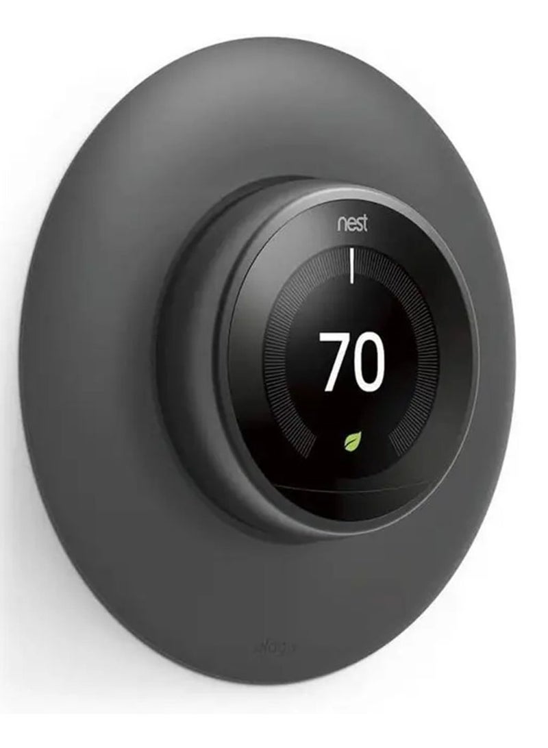 Elago Wall Plate Cover Suitable for Google Nest Thermostat Wall Plate Compatible with Nest Learning Thermostat 1st/2nd/3rd - Gray - Image 1