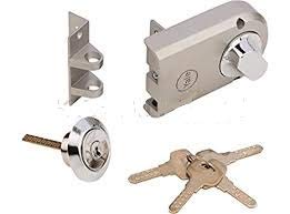 Yale Yale Zinc Alloy Locks Ultra Vertibolt 1 CK Silver Satin Standard Size  - Image 1