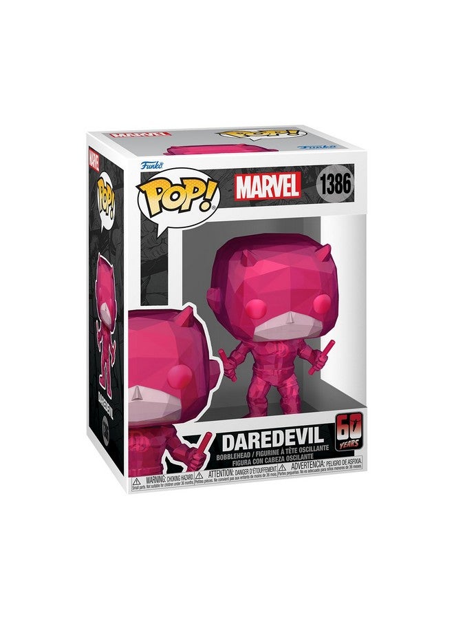 Funko Pop Marvel: Daredevil 60th Anniversary - Daredevil - (Facet) - Marvel Comics - Collectable Vinyl Figure - Gift Idea - Official Merchandise - Toys for Kids & Adults - Superheroes Fans - Image 1