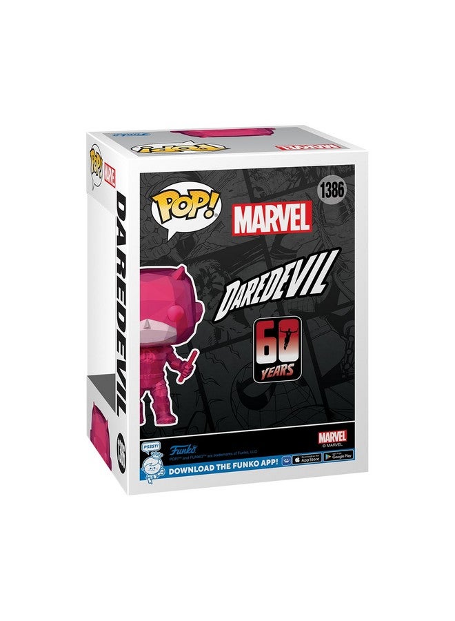 Funko Pop Marvel: Daredevil 60th Anniversary - Daredevil - (Facet) - Marvel Comics - Collectable Vinyl Figure - Gift Idea - Official Merchandise - Toys for Kids & Adults - Superheroes Fans - Image 3