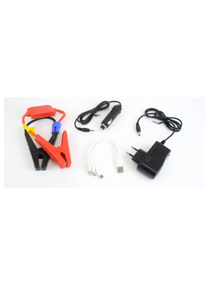 Generic Portable 19V Jump Starter for Cars, 600A Peak Current, 8.98Ah Battery, Safe & Compact with Carry Bag  - Image 2