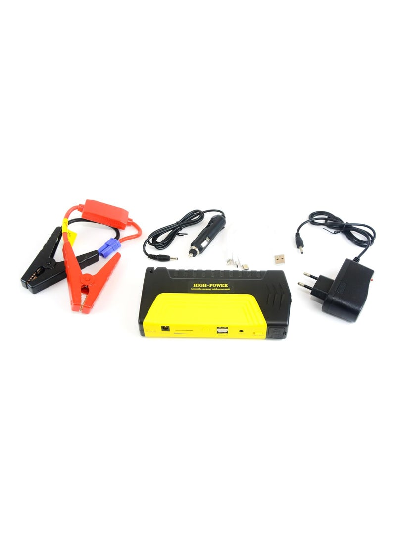 Generic Portable 19V Jump Starter for Cars, 600A Peak Current, 8.98Ah Battery, Safe & Compact with Carry Bag  - Image 1