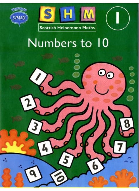 Scottish Heinemann Maths 1, Number to 10 Activity Book (single)