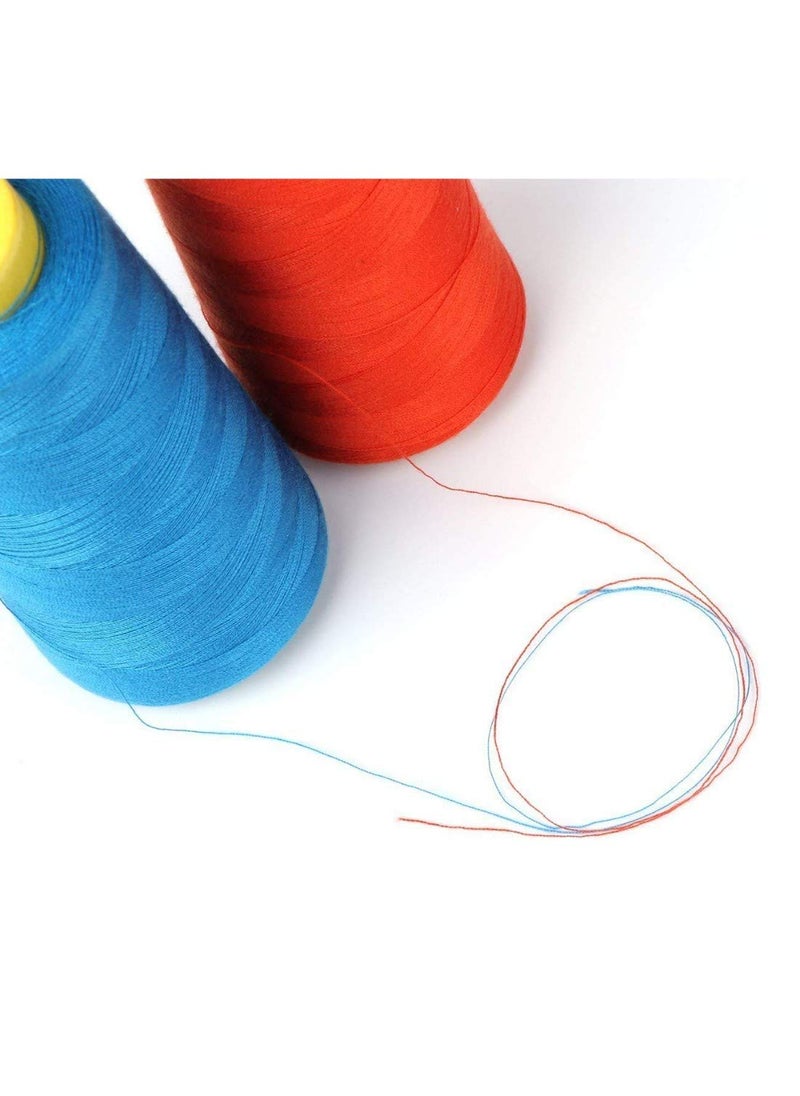 DIY Crafts DIY Crafts Design # No 2, Pack of 12 Spools, 1500M Overlock Sewing Thread Yard Spools Cone for Home Office Workshop DI (Design # No 2, Pack of 12 Spools)  - Image 3