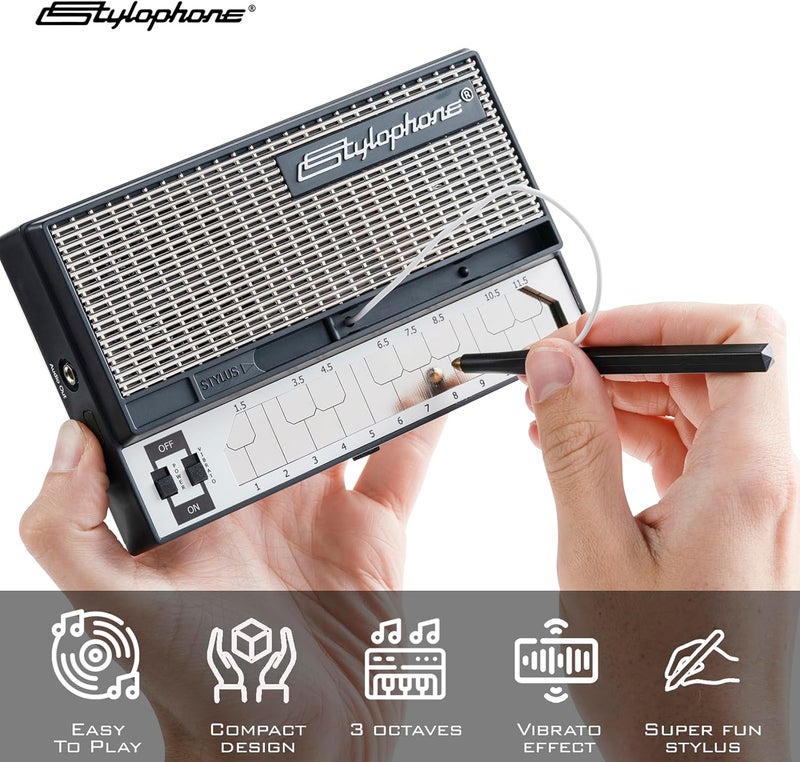 Stylophone ستايلوفون الأورغن الإلكتروني الجيب الأصلي - سينثسايزر مدمج مع مكبر صوت مدمج - Image 3