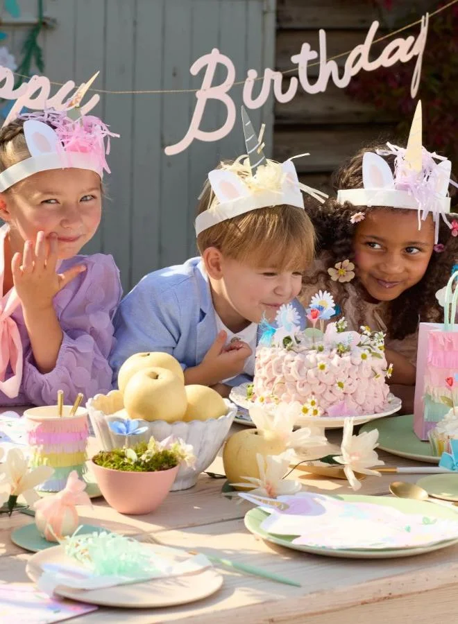 Meri Meri Meadow Unicorns Fringe Party Bags