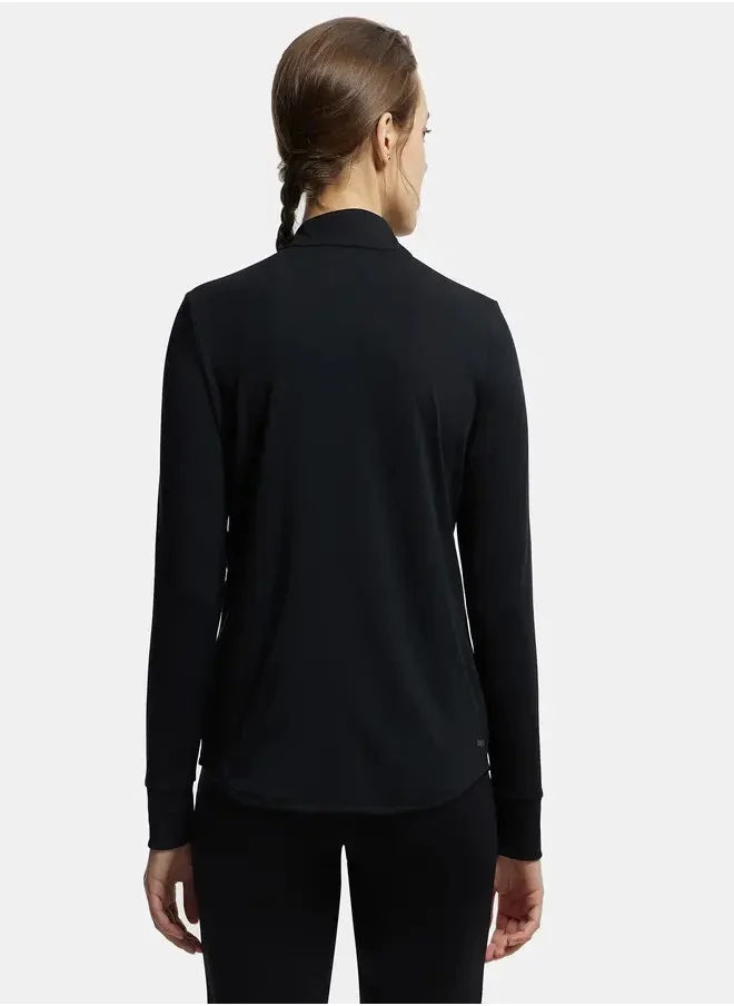 جوكي Jockey MW67 Women's Microfiber Relaxed fit Jacket with Curved Back Hem and StayDry Treatment