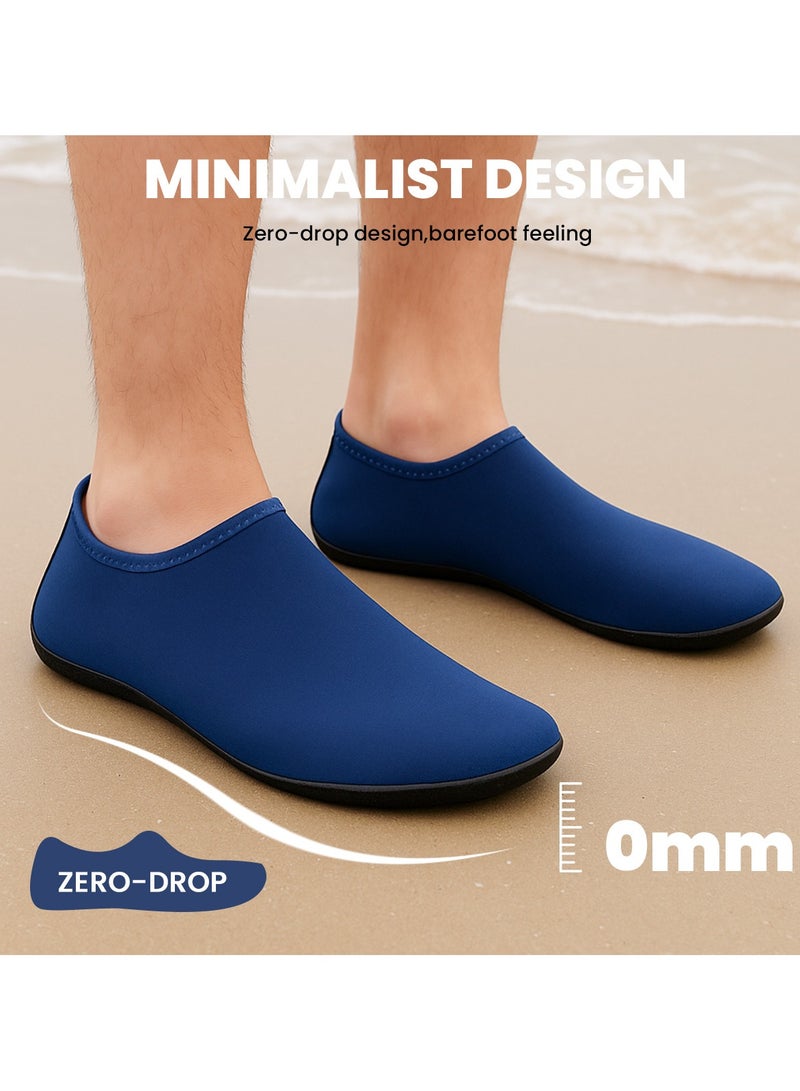 VUCATIN Water Shoes for Men Women Quick-Dry Aqua Socks Slip-on Beach Shoes Swimming Shoes Barefoot Yoga Socks for Sport Beach Swim Surf Yoga Exercise (B)  - Image 5