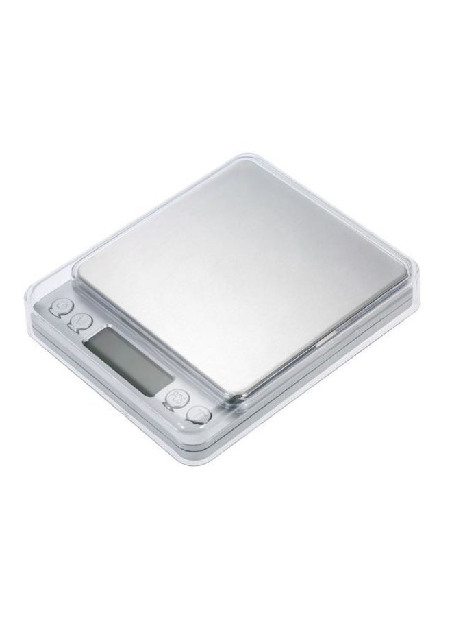 Walmeck Electric Kitchen Scale Silver 15.20x3x13cm - Image 3