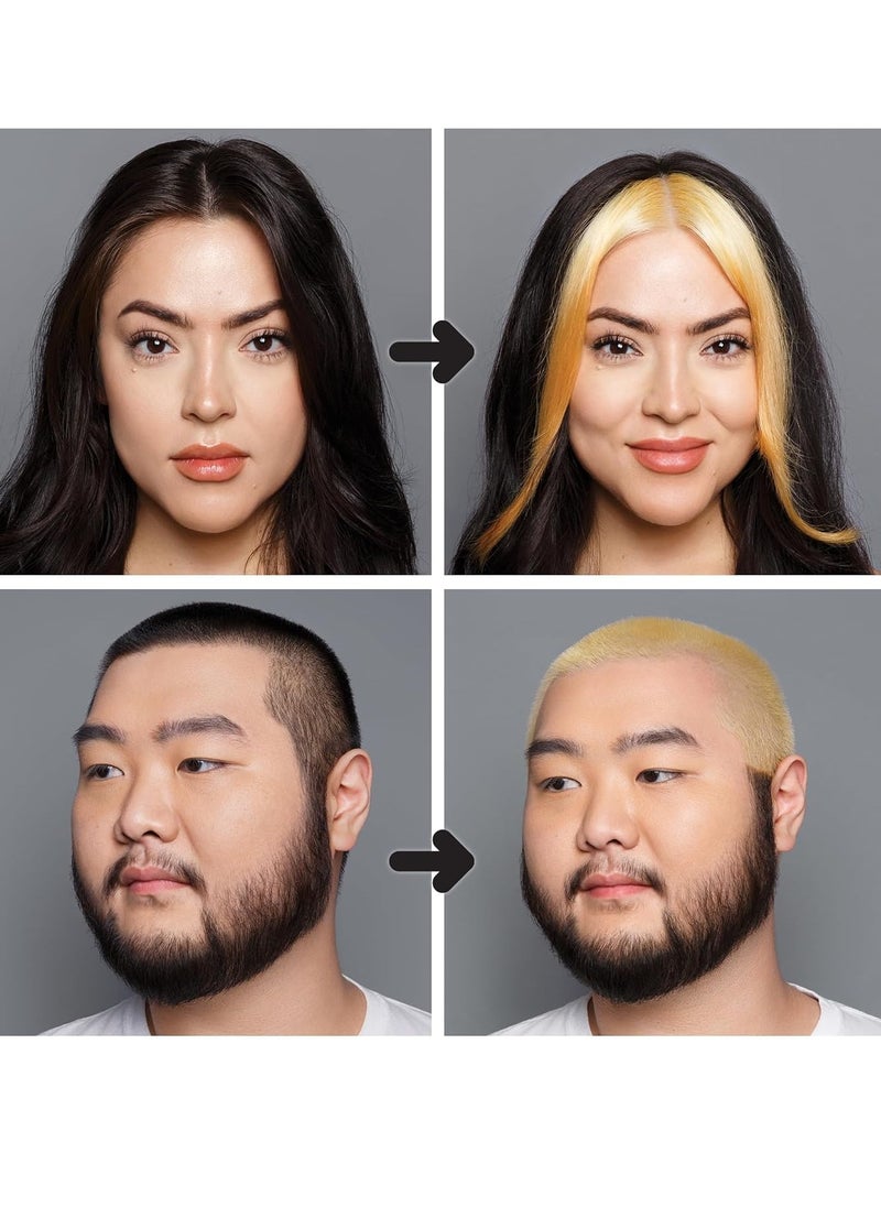 Good Dye Young Good Dye Young Hair Lightener Kit with Dust Free Powder Lightener and 25 Volume Developer - Moisturizing Bleaching Kit - Vegan Hair Bleach (4 oz.)  - Image 3